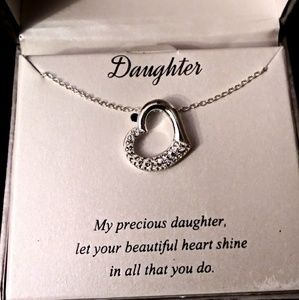 A Daughters Heart Necklace